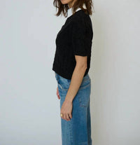Central Park West - Brooke Short Sleeve Twofer Top