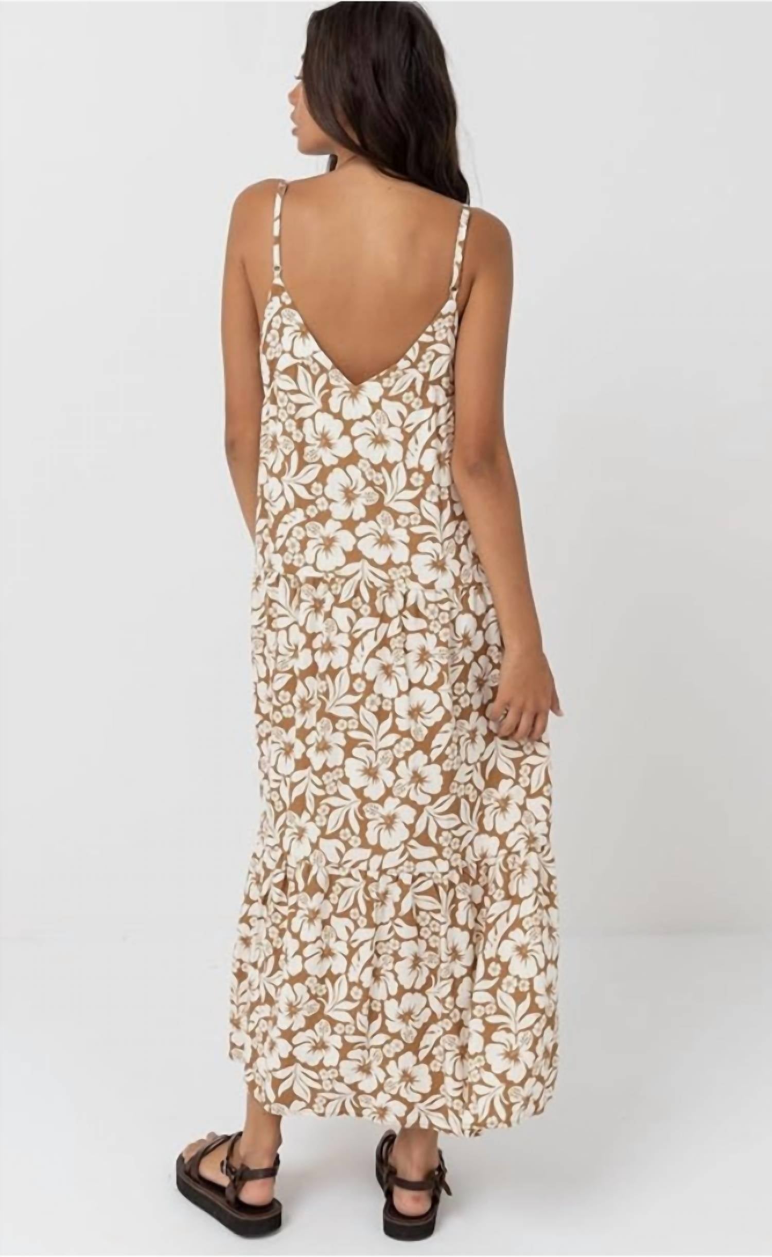 Rhythm. - Pacific Tiered Midi Dress
