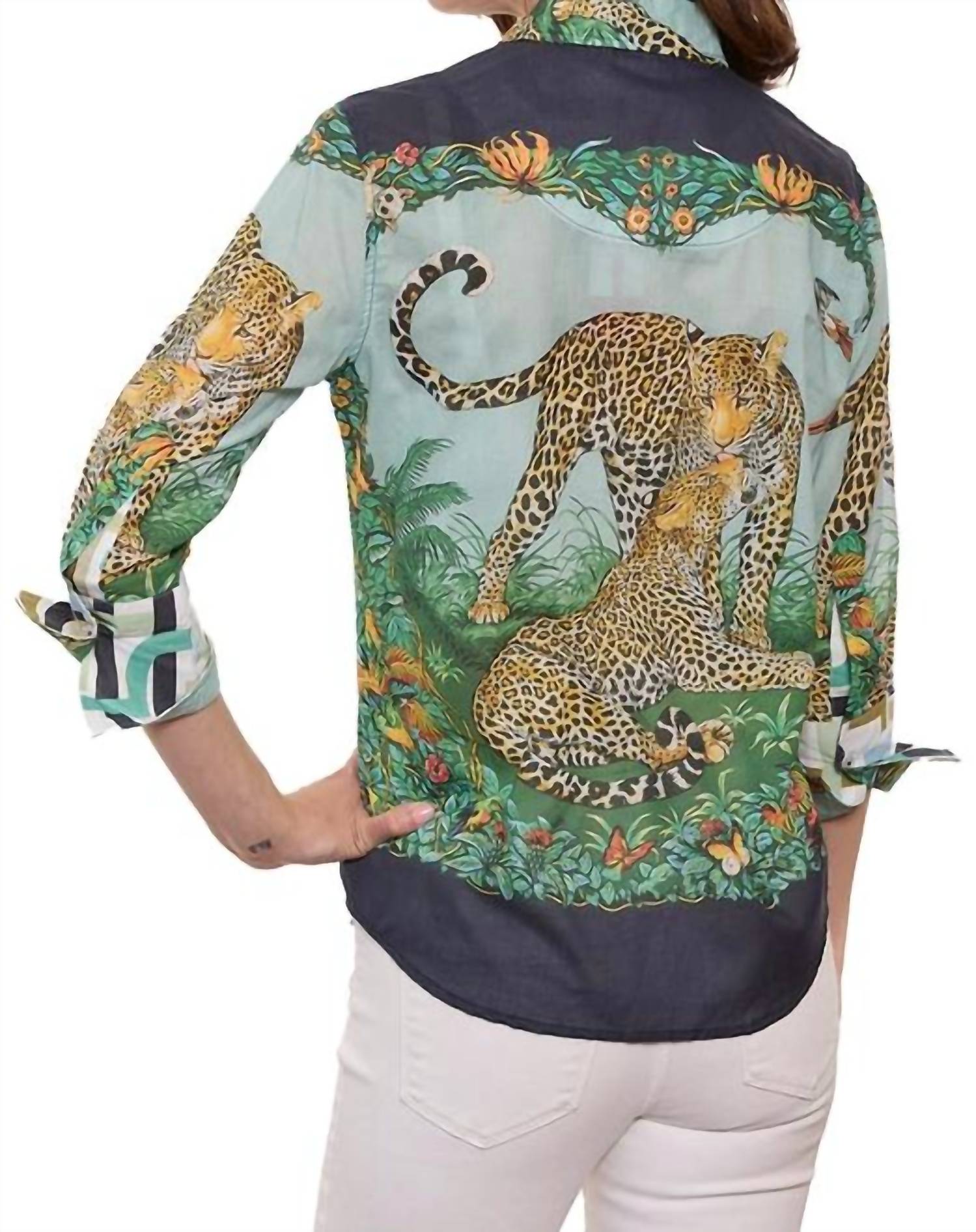 Tizzie - Three Quarter Sleeves Rome Shirt