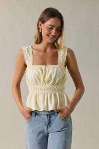 Sunday Edition - Rachel Peplum Top