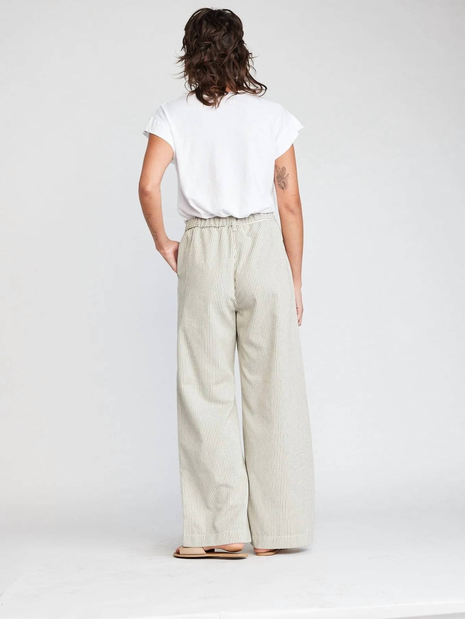 Self Contrast - Caroline Wide Leg Pants