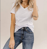 Ampersand Ave - Lilac V Neck Tee