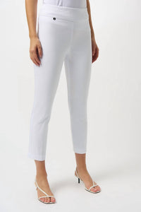 Joseph Ribkoff - Textured Jacquard Crop Pull-on Pants