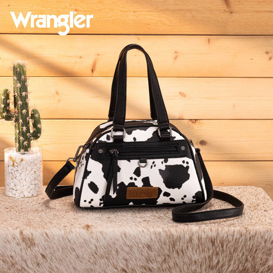 Wrangler - Cow print satchel