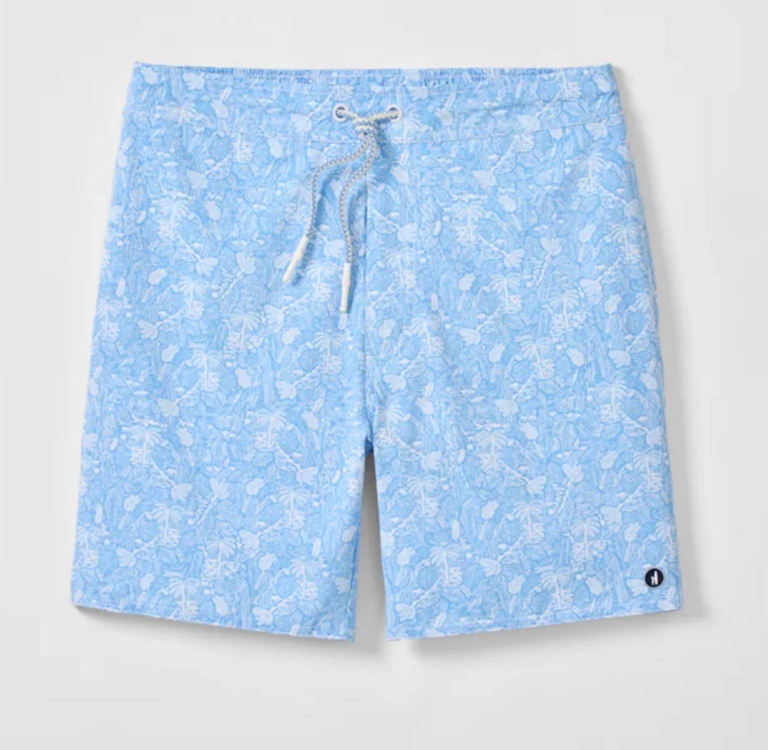 Johnnie-O - Half Elastic 7" Swim Trunks
