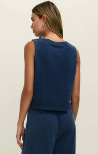 Z Supply - Sloane V Neck Jersey Denim Top