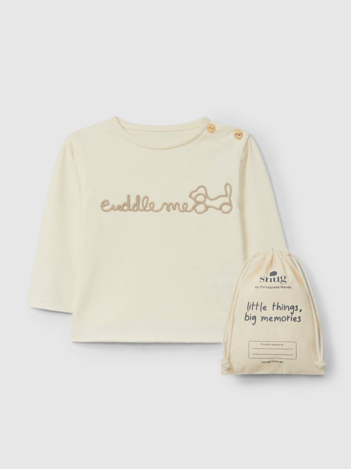 Snug - Girl's Cuddle Me Long Sleeve T-shirt Gift Set