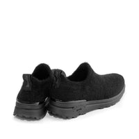 bussola Women's Bonny Slip-on Sneakers in black knit - women's sneaker - view 4