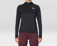 Mountain Hardwear - Up First Tech Fleece Quarter Zip Sweatshirt