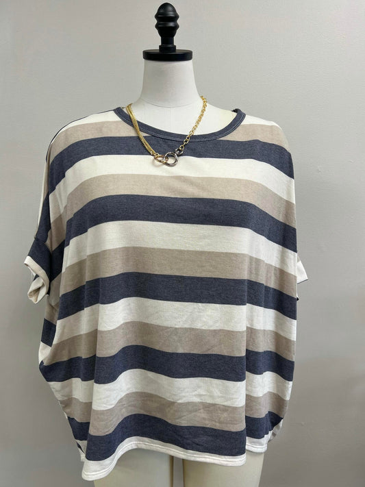 STRIPED CASUAL TOP