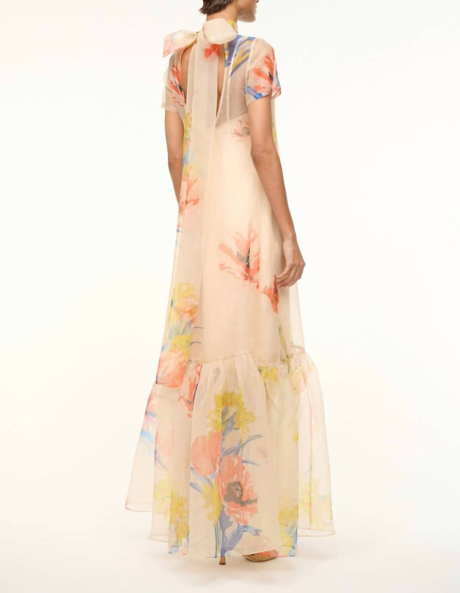 Beulahstyle - Sheer Floral Maxi Dress