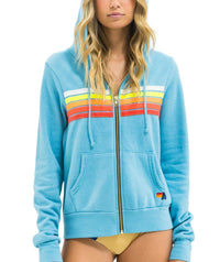 Aviator Nation - 5 Stripe Zip Hoodie