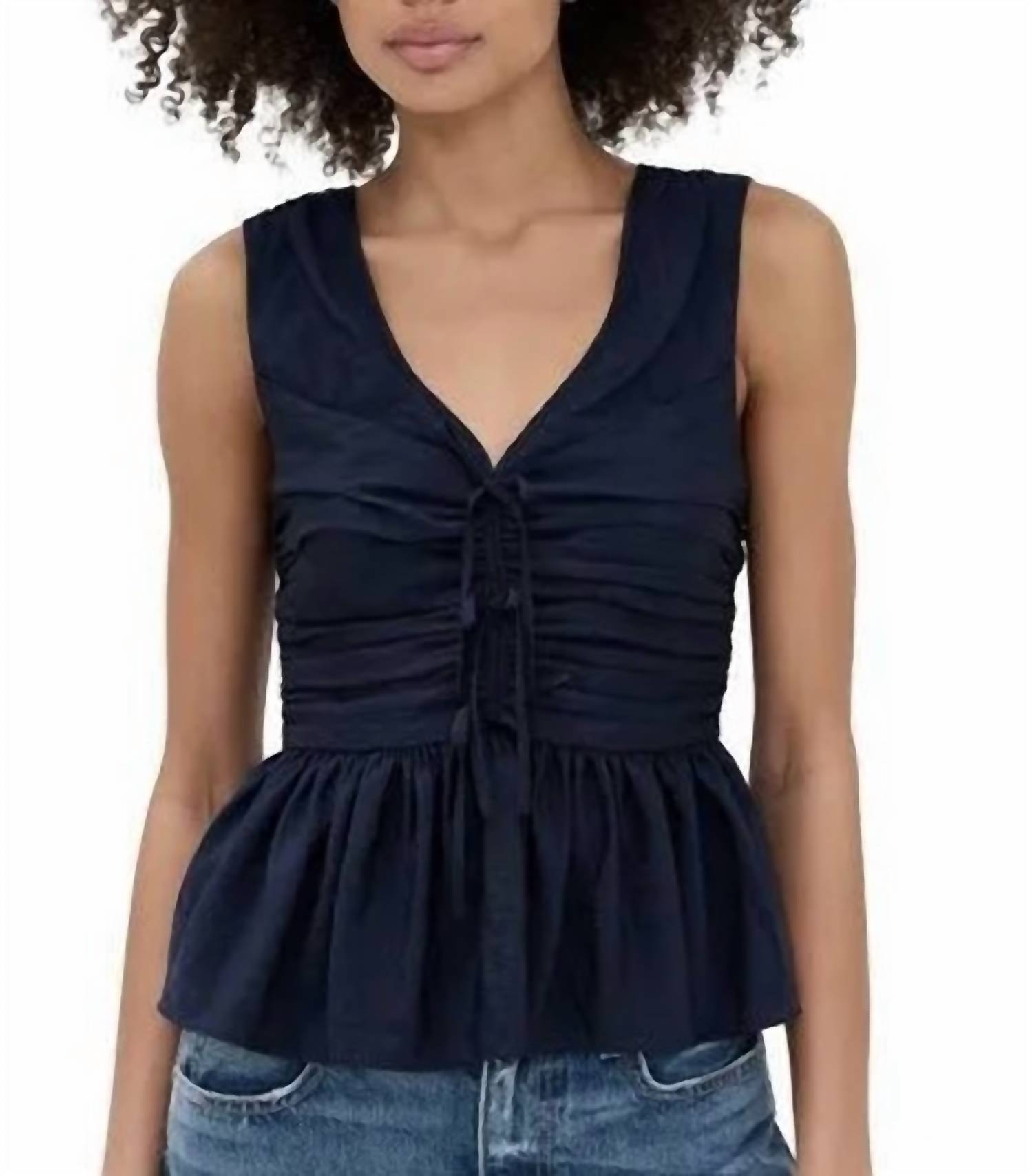 Cinq A Sept - Sina Peplum Top