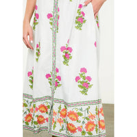 Thml - Tie Strap Floral Midi Dress