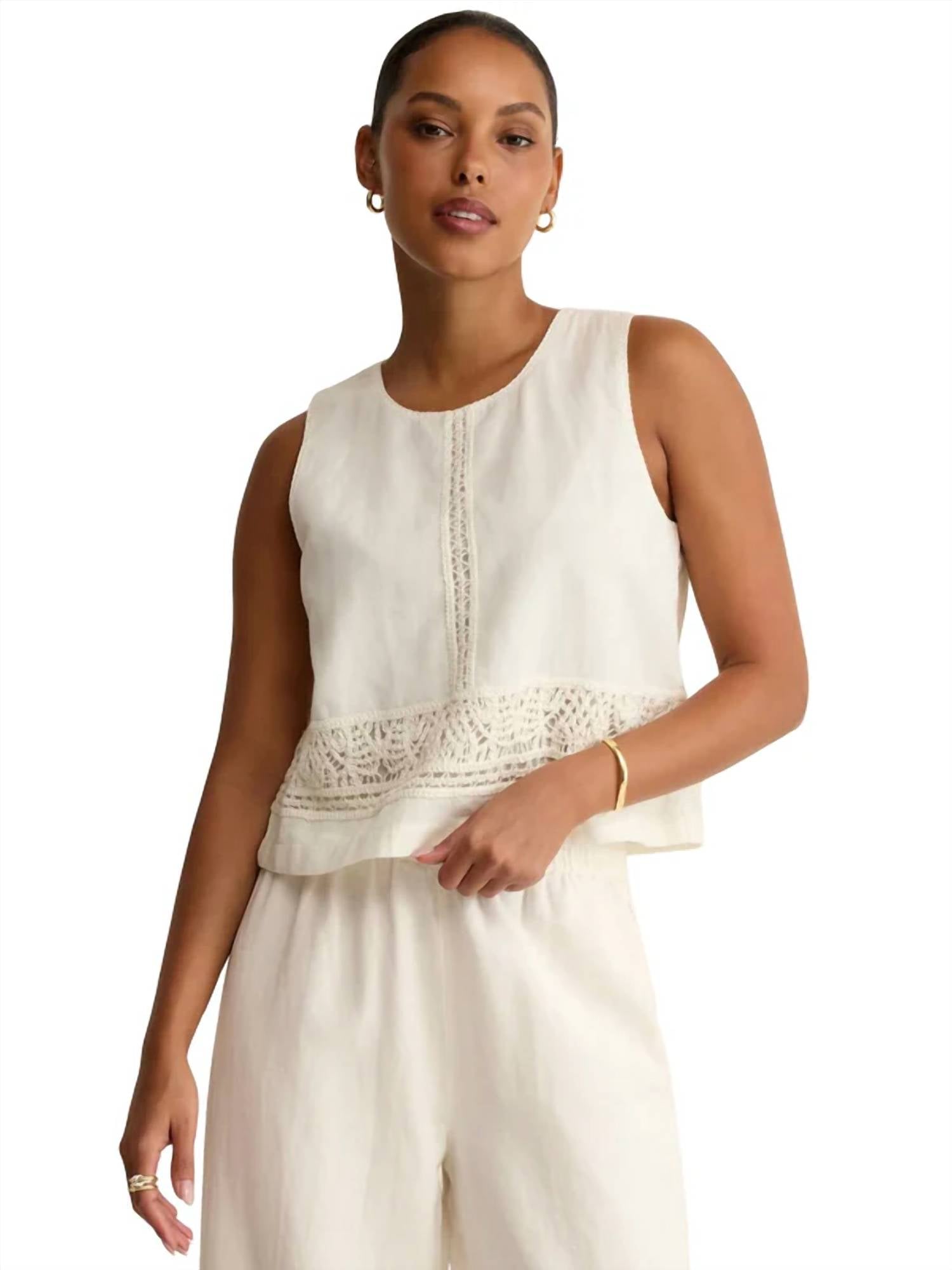 Z Supply - SLOANE EMBROIDERED TOP