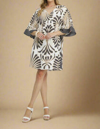 Umgee - Kimono Sleeve Mini Dress