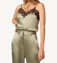 Sablyn - Lace Trim Cami Top