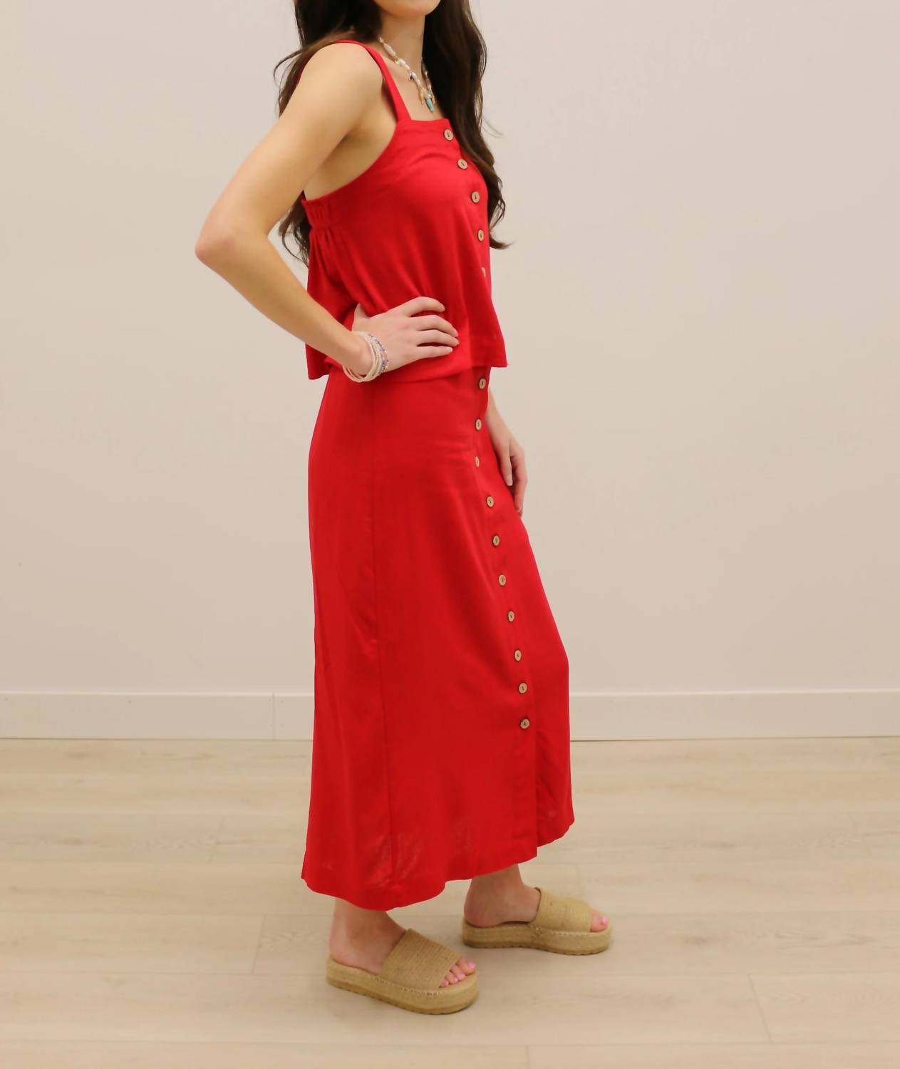 Blu Pepper - Westerly Tank And Skirt Set