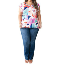 Haptics - Impossible to Ignore Floral Blouse