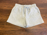 SEE AND BE SEEN Call My Jet Textured Shorts in heather grey - women's shorts - view 5