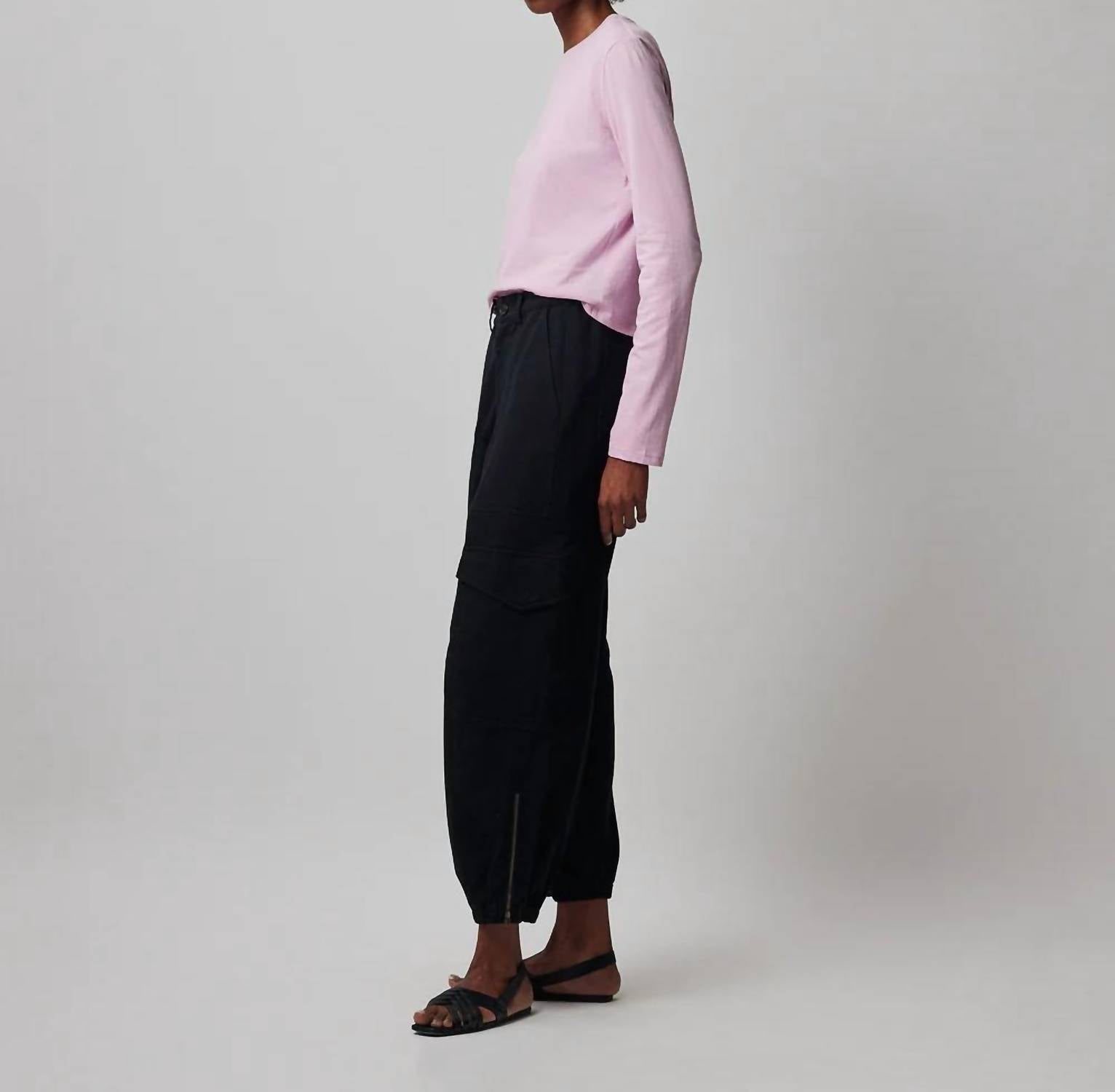 Atm - Women's Washed Cotton Twill Cargo Pant