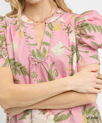 Umgee - Women's Floral Top