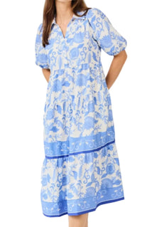 Mary Square - Porcelain Vine Dress