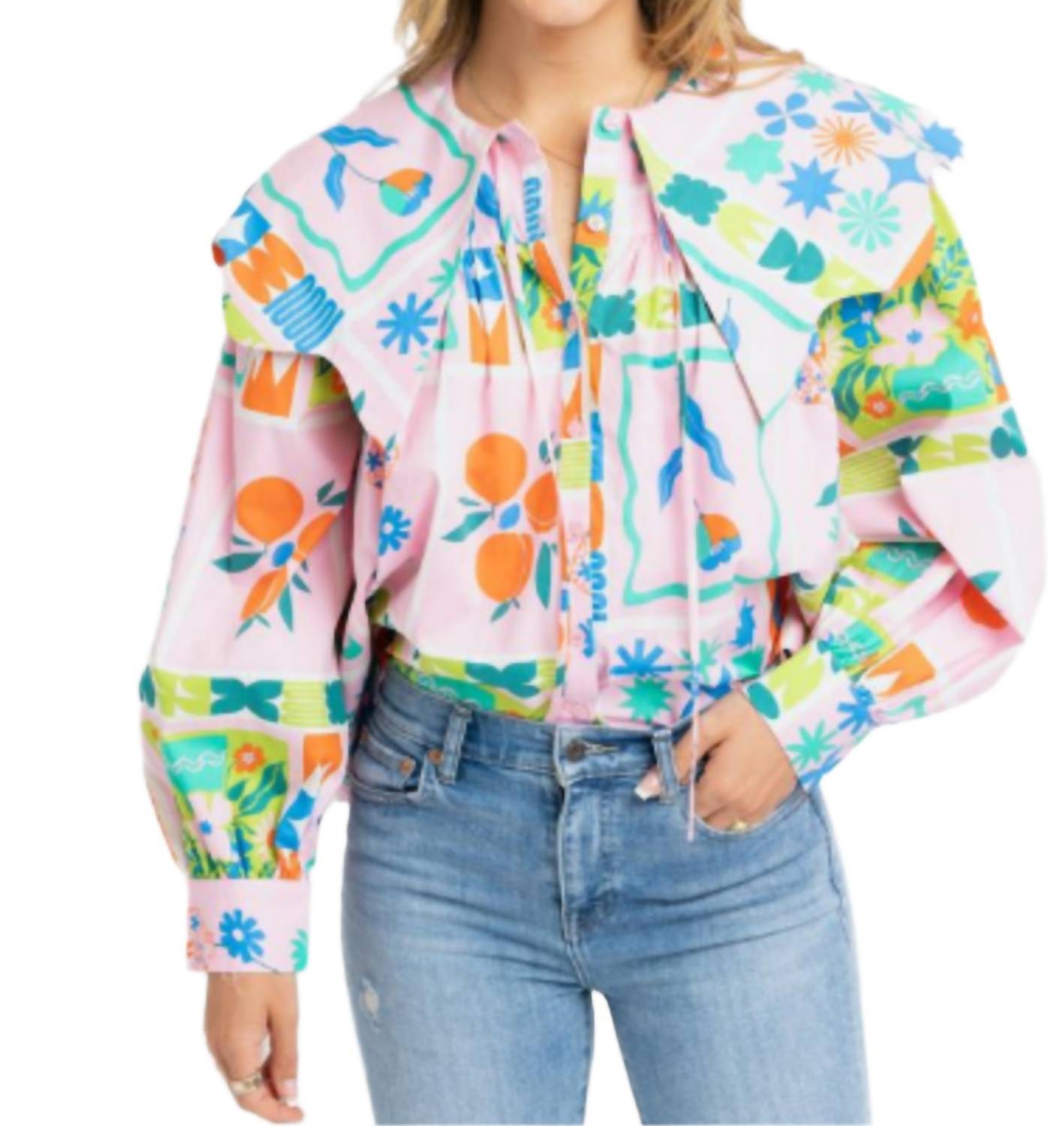 Karlie - Bess Long Sleeve Blouse