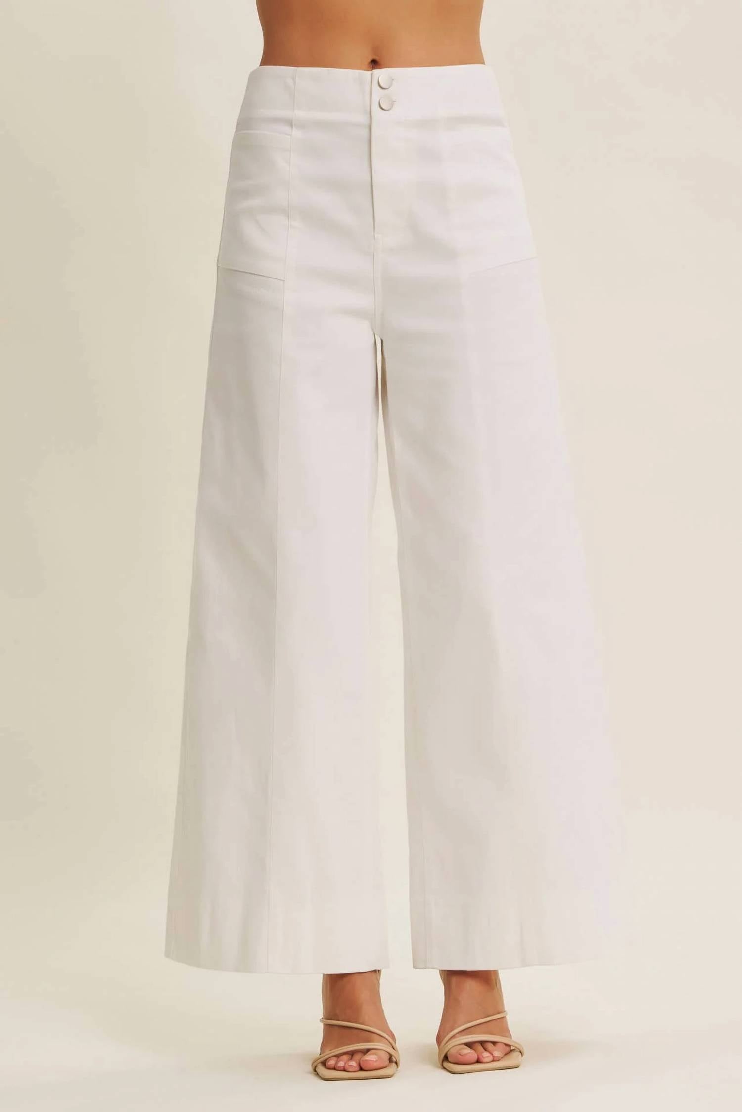 In February - Women's Bristol Stretch Wide Leg Pants