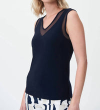Joseph Ribkoff - MESH DETAIL TANK