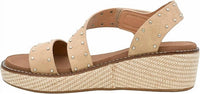 Corkys Footwear Women's Chit Chat Sandal in almond - women's sandal