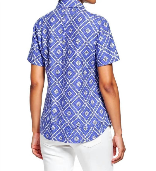 Katherine Way - Bayside Short Sleeve Polo Top