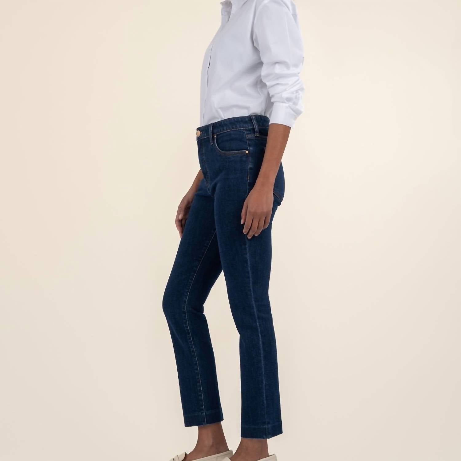 Kut From The Kloth - Reese High Rise Straight Leg Jeans