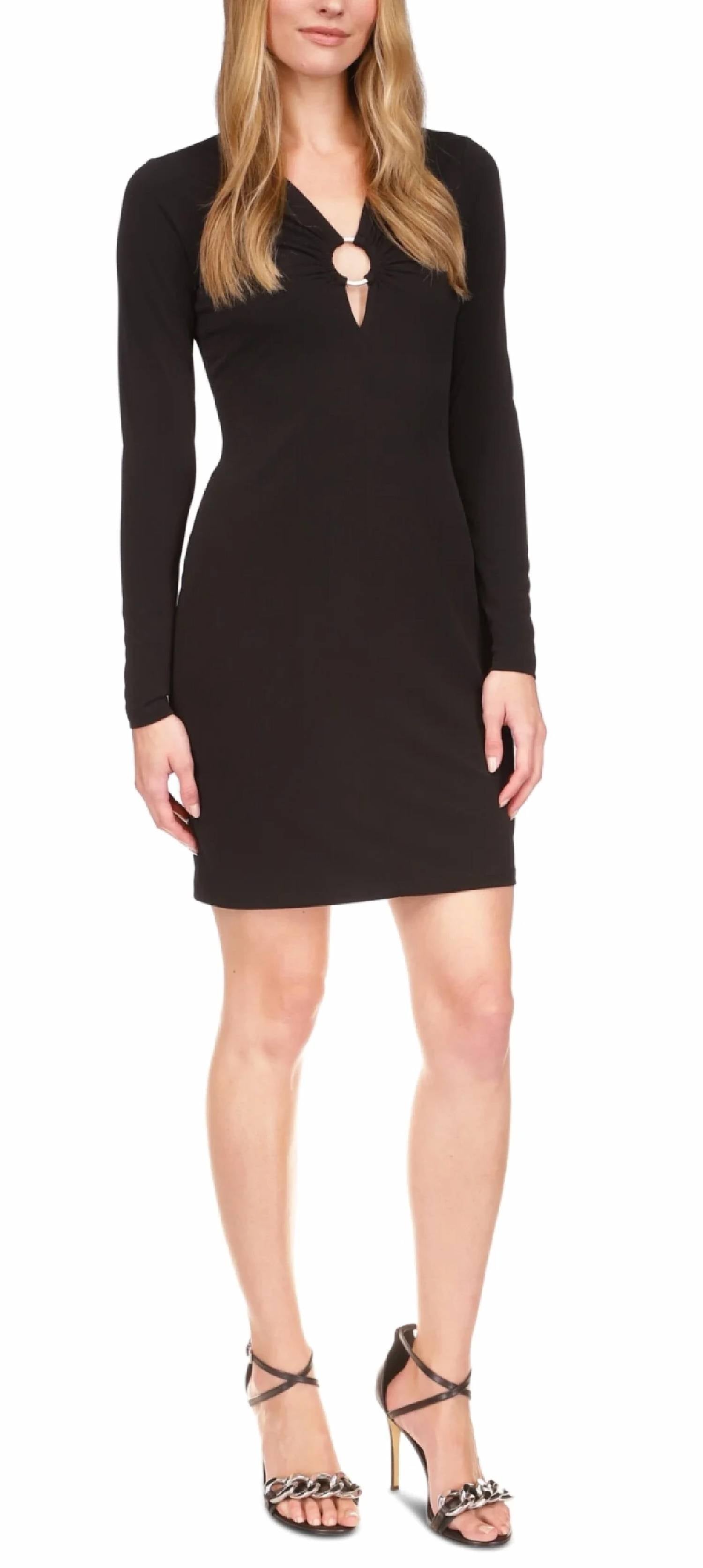 Michael Kors - Cut Out Long Sleeve Dress