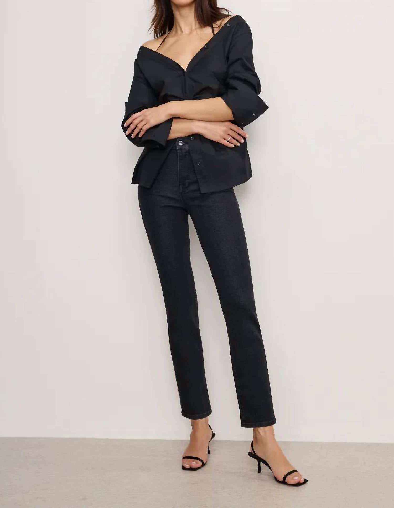 Good American - Good Legs Straight Jeans