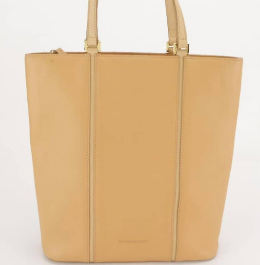 Burberry - Pre-loved Vertical Leather Shoulder Bag