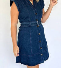Entro - Mini Denim Dress