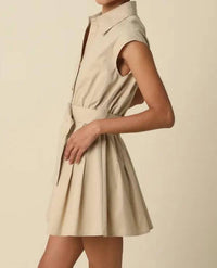 Mint Exclusives - Donna Belted Shirt Dress