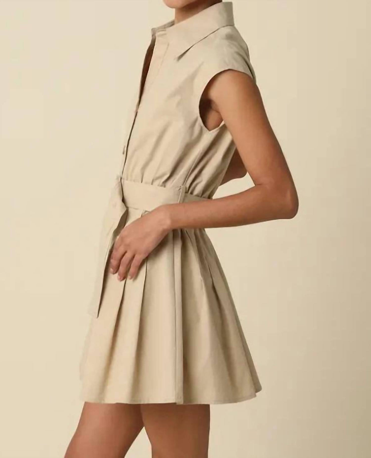 Mint Exclusives - Donna Belted Shirt Dress
