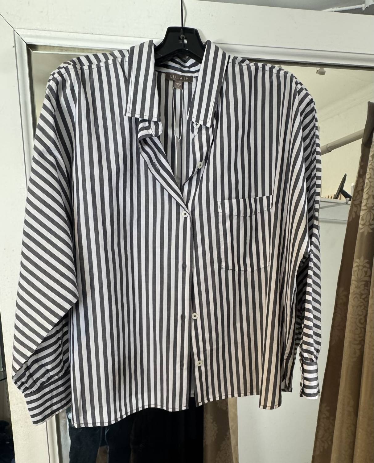 Lilla P - Women's Dolman Sleeve Button Down Shirt