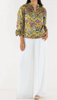 Emily Mccarthy - Lolli Blouson Sleeves Top