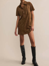 Z Supply - Sydney Suede Mini Dress
