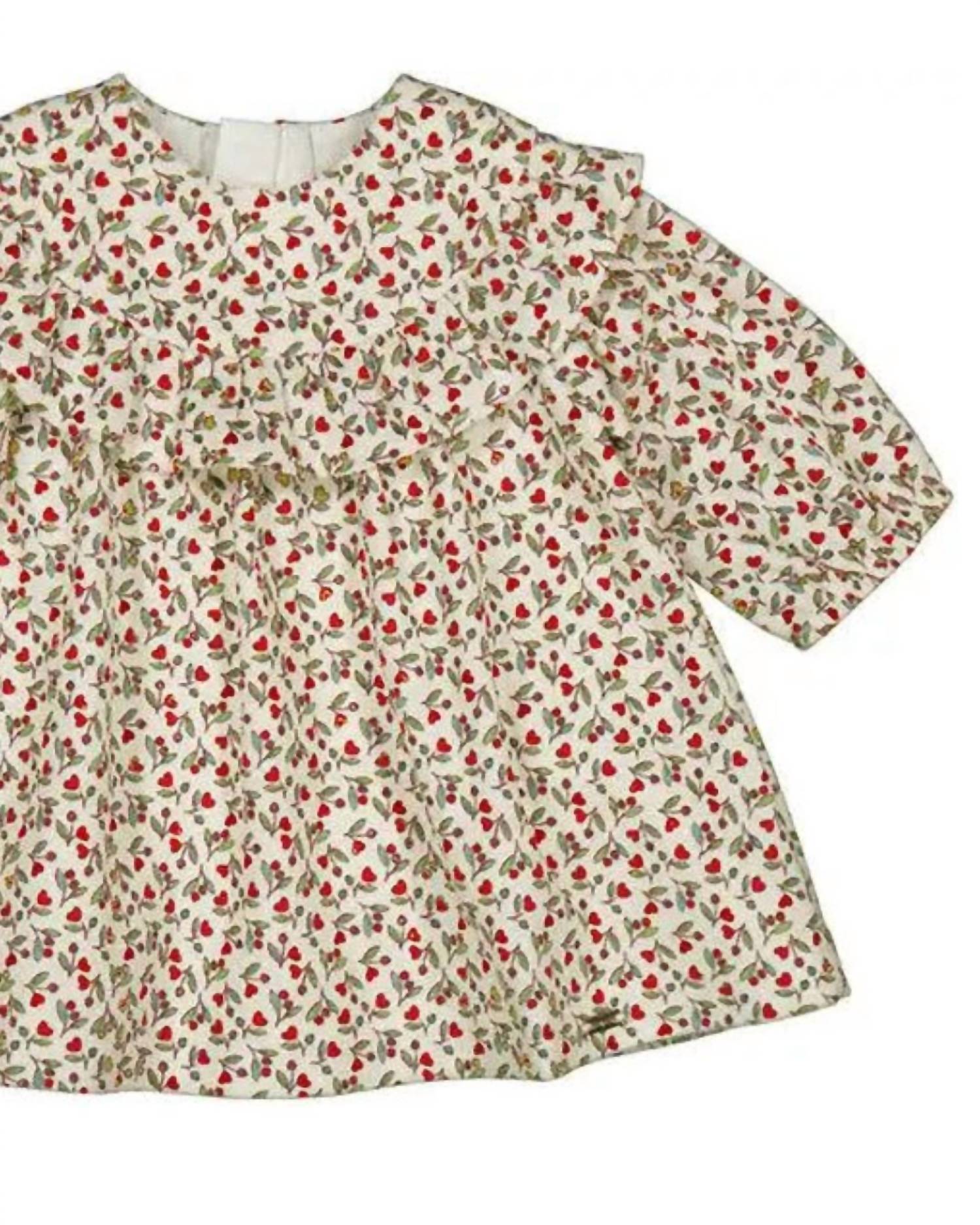 Mayoral - Girls' Printed Velvet Dress