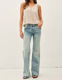 Be Cool - Victoria Linen Blend Tank Top