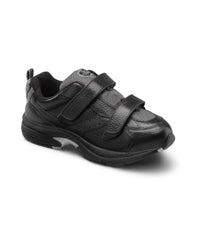 Dr. Comfort Shoes Women's Spirit X-depth Double Depth Walking Shoes in black - women's shoe