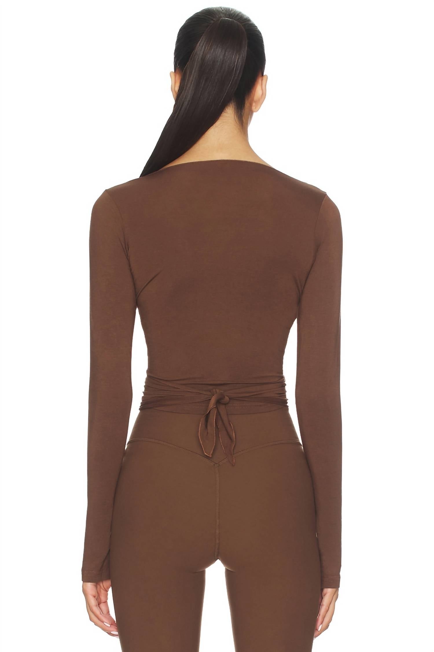 437 - Ballet Wrap Top