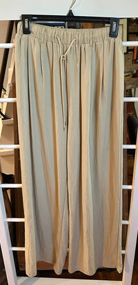 By Together Women's Adelaide Wide Leg Pants in beige - women's pants
