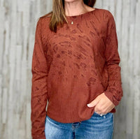Charlie B - Manchester Animal Print Sweater