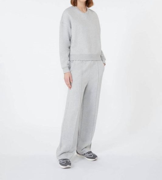 Weekend Max Mara - Folk Fleece Jersey Knit Drawstring Pant