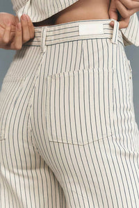 Dl1961 - Women'S - Hepburn High Rise Ankle Wide Leg Pants
